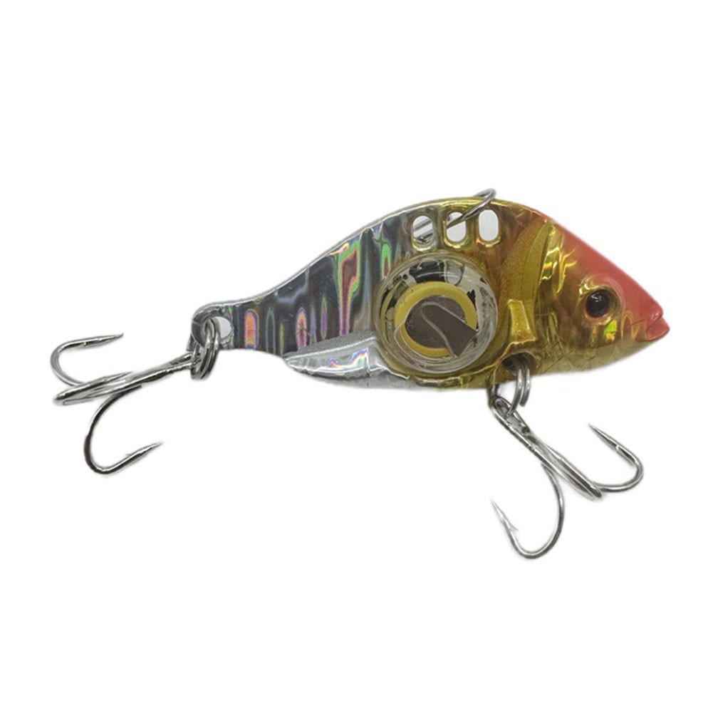 LED Fish Lure 60mm 80mm Underwater Luminous Bait for Trout Salmon Perch