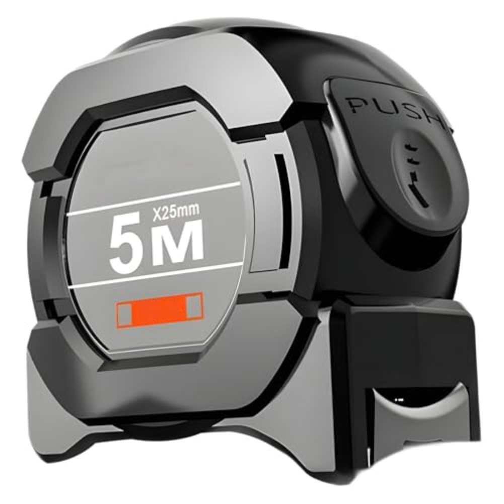 Steel Tape Measure Self Locking Design for Accurate Measurements in Dark