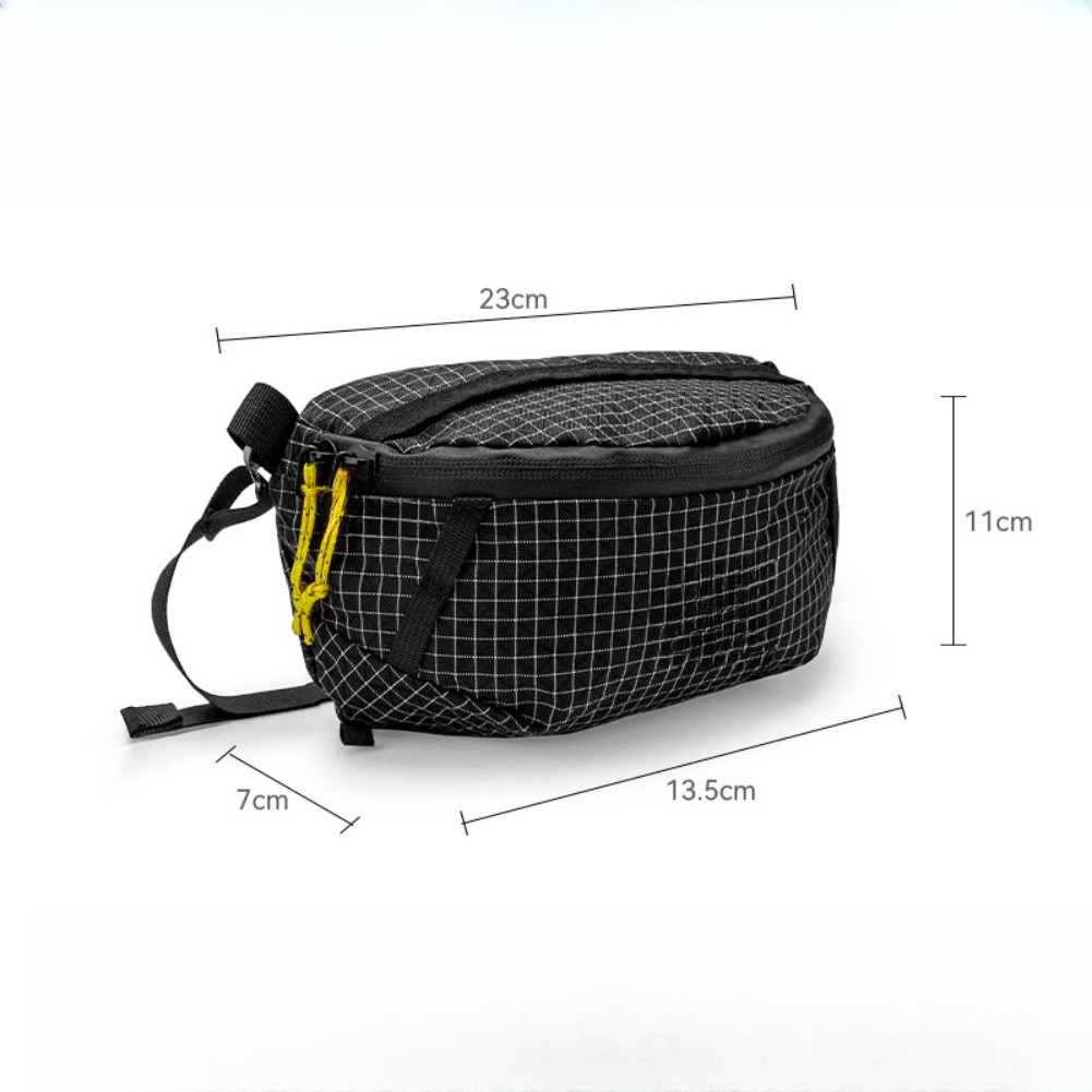 Sport waist bag made with For Dyneema waterproof fabric lightweight for hiking