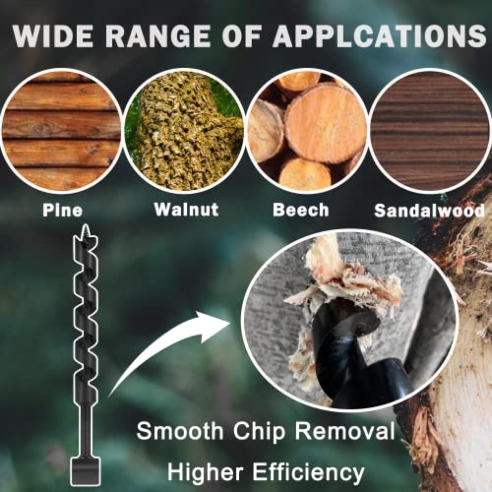 Outdoor Reaming Drill Precision Deep Hole Tool for Camping and DIY Projects