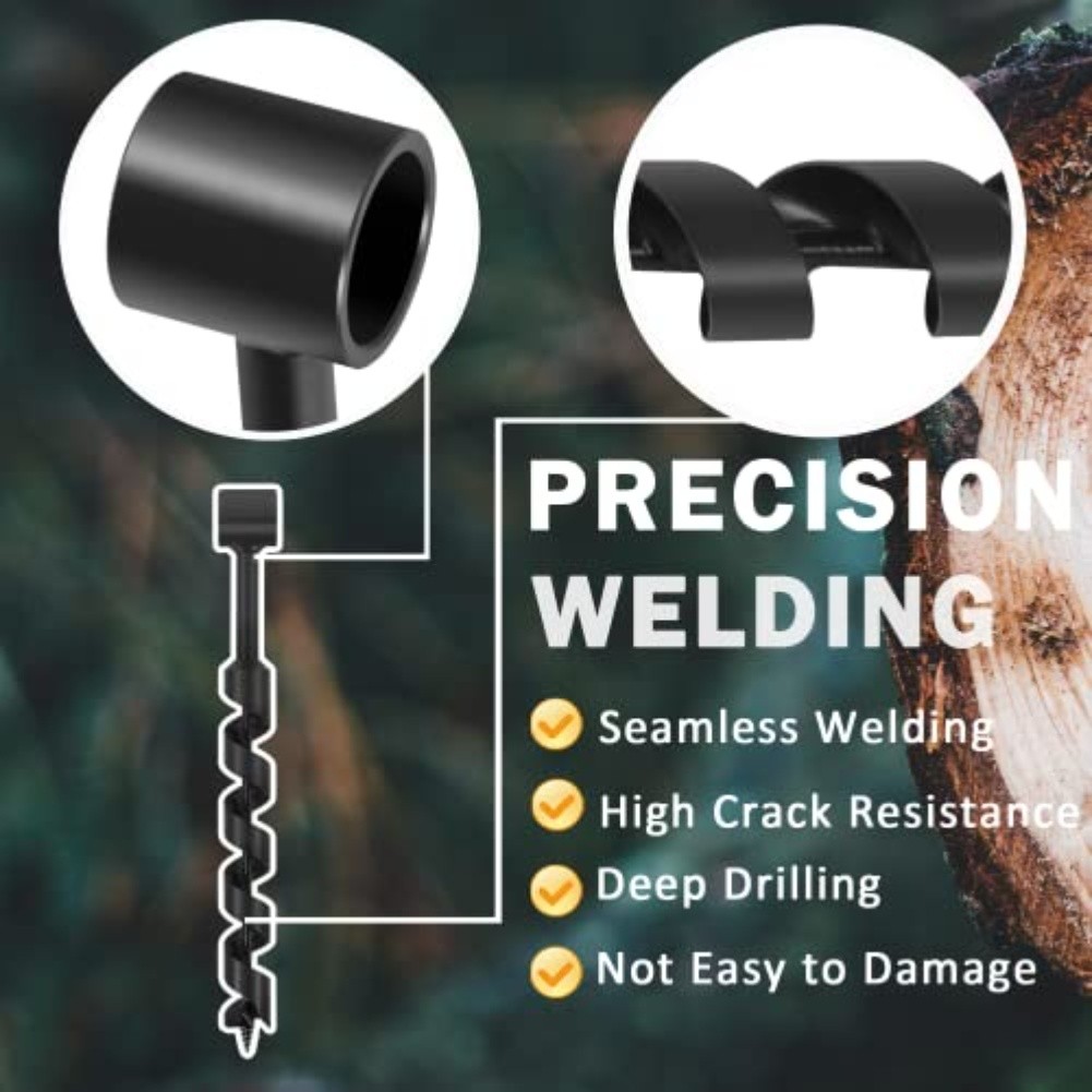 Outdoor Reaming Drill Precision Deep Hole Tool for Camping and DIY Projects