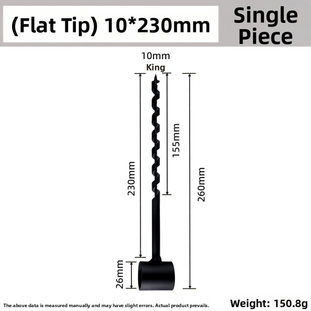 Outdoor Reaming Drill Precision Deep Hole Tool for Camping and DIY Projects