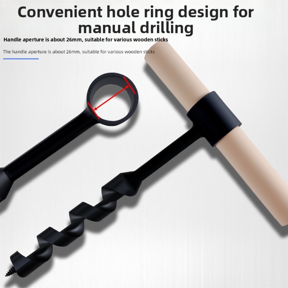 Outdoor Reaming Drill Precision Deep Hole Tool for Camping and DIY Projects