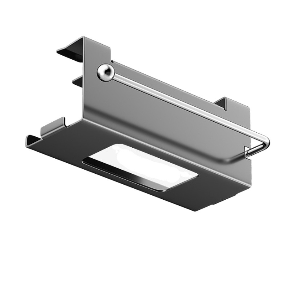 Kitchen Tissue Holder with Top Storage Shelf and Easy Installation Design