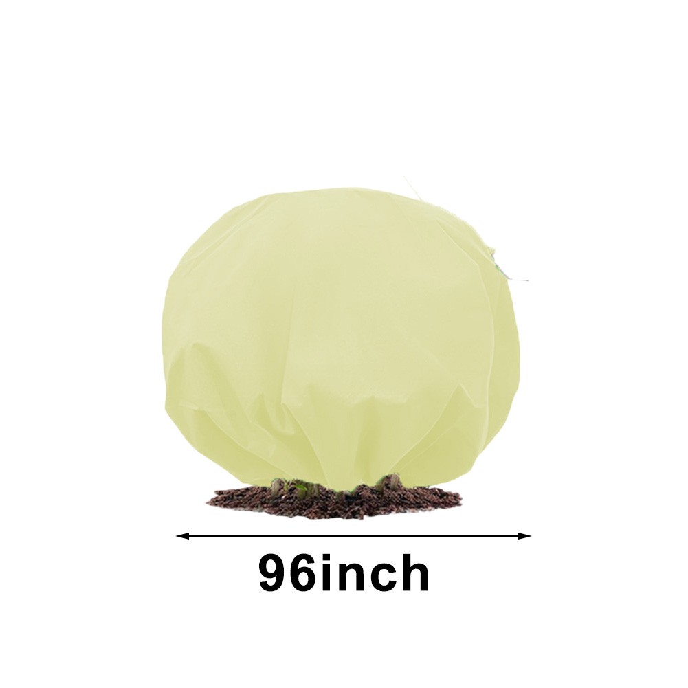 Two Pack NonWoven Plant Covers for Winter Frost Protection Outdoor Insulation - Picture 13 of 17