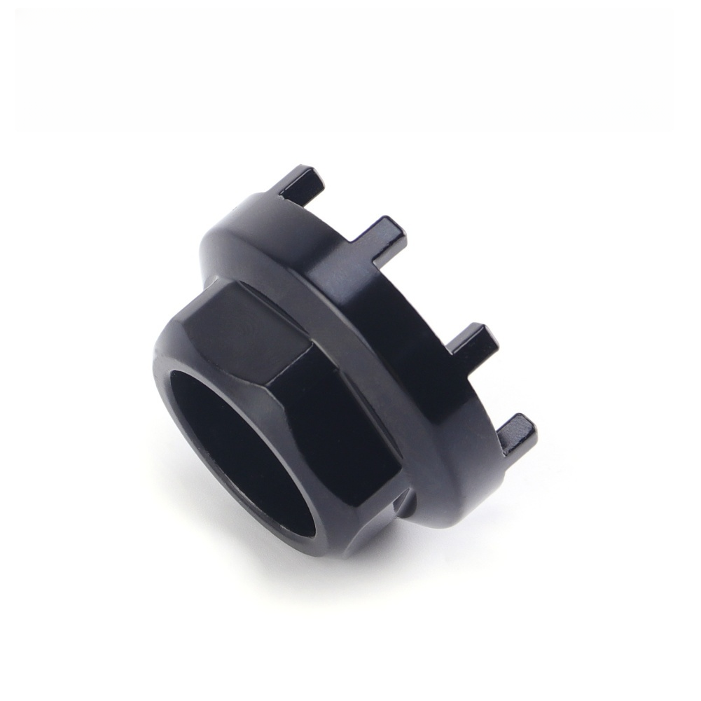 Bicycle Bottom Bracket Tool with Eightjaw Socket for Drivetrain Repair