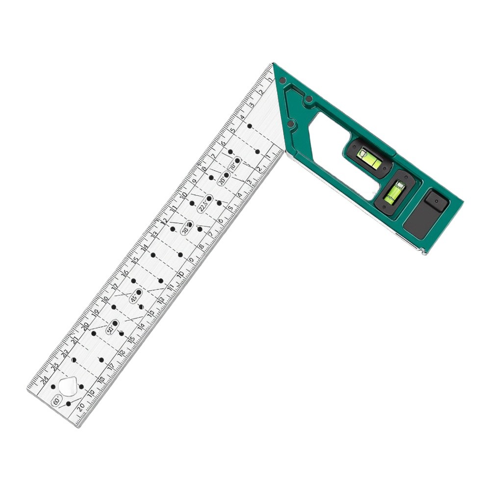 Multi Angle Measurement Tool Right Angle Ruler Stainless Steel 300 400mm Sizes