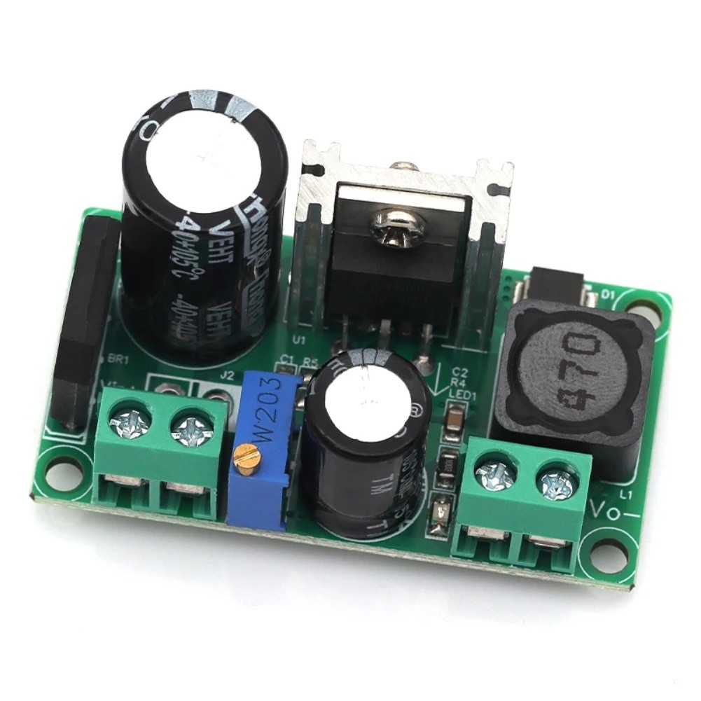 Power Supply Module Adjustable Voltage Stepdown AC DC Input 5 Volts to 50 Volts