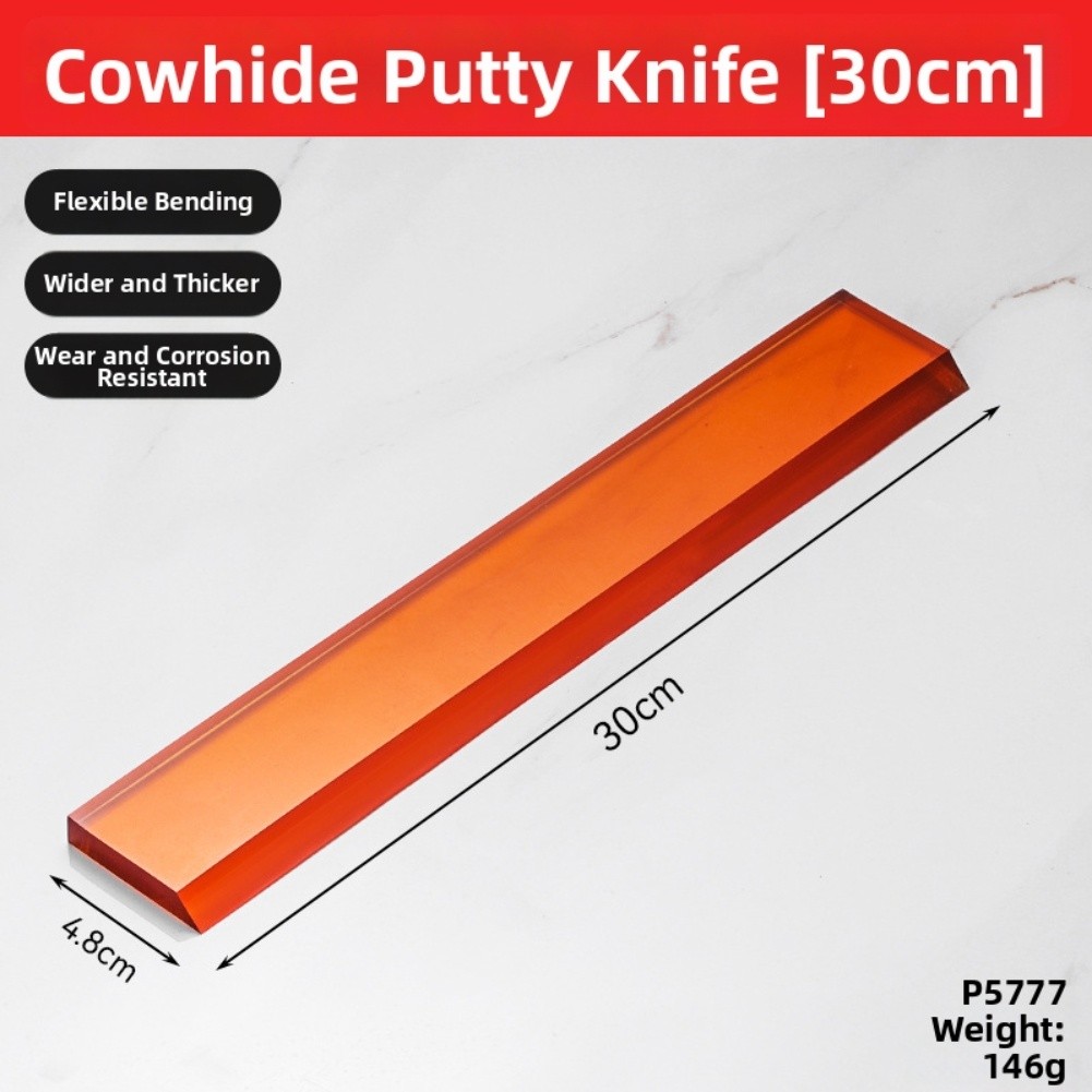 Hand Tool For Drywall Finishing Putty Scraper Arc-shaped Design Ergonomic Handle