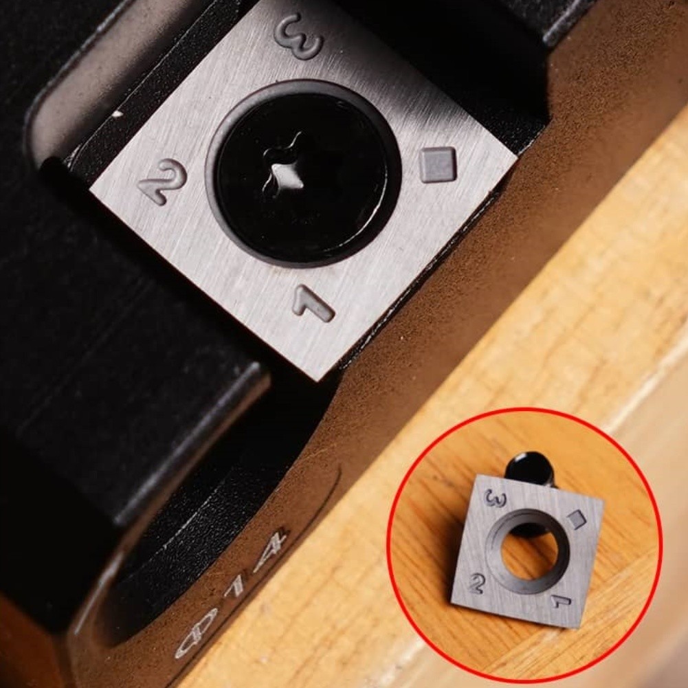 Carbide Insert Dowel Maker Jig for Efficient For Woodworking with Aluminum Tool
