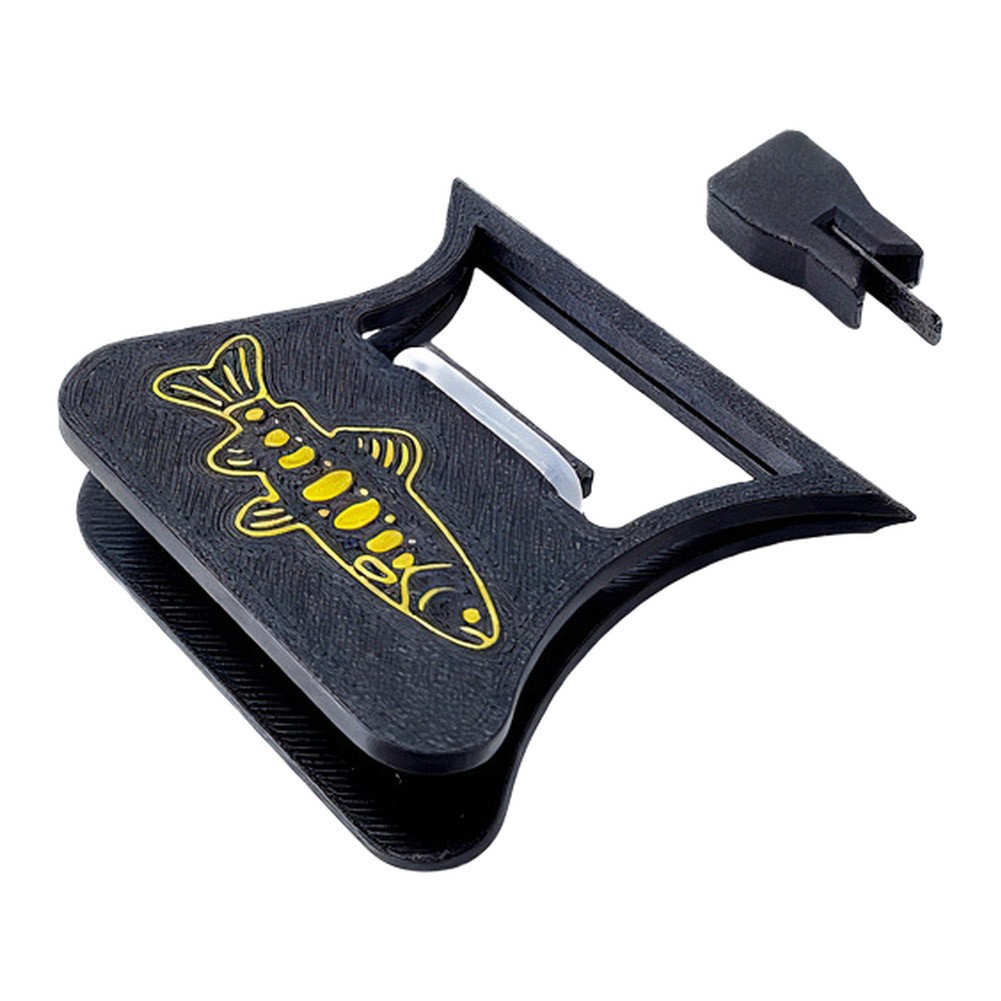 Stainless Steel Fly Tying Feather Clip Tool for Precise Hackle Clamping