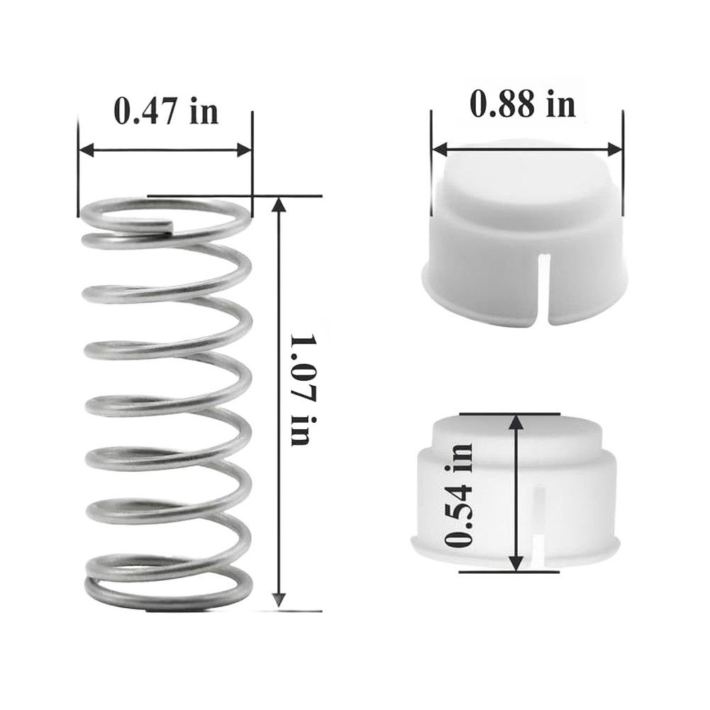 For Igloo Cooler Replacement Button and Spring for Models Armor and More