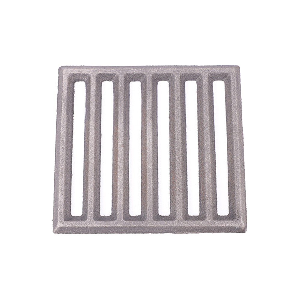 Cast Iron Grate Optimized Air Circulation Even Airflow Efficient Burning