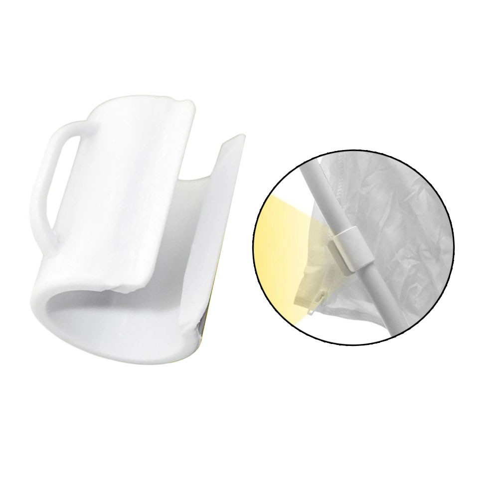 Pool Cleaner Accessory Bag Collar for Polaris 180 280 360 380 White ABS