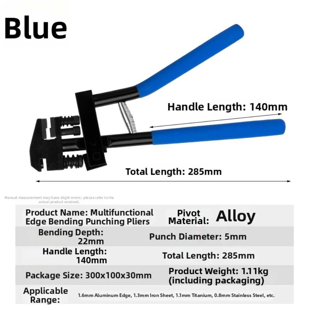 manual drilling pliers for iron sheet stainless steel and aluminum use