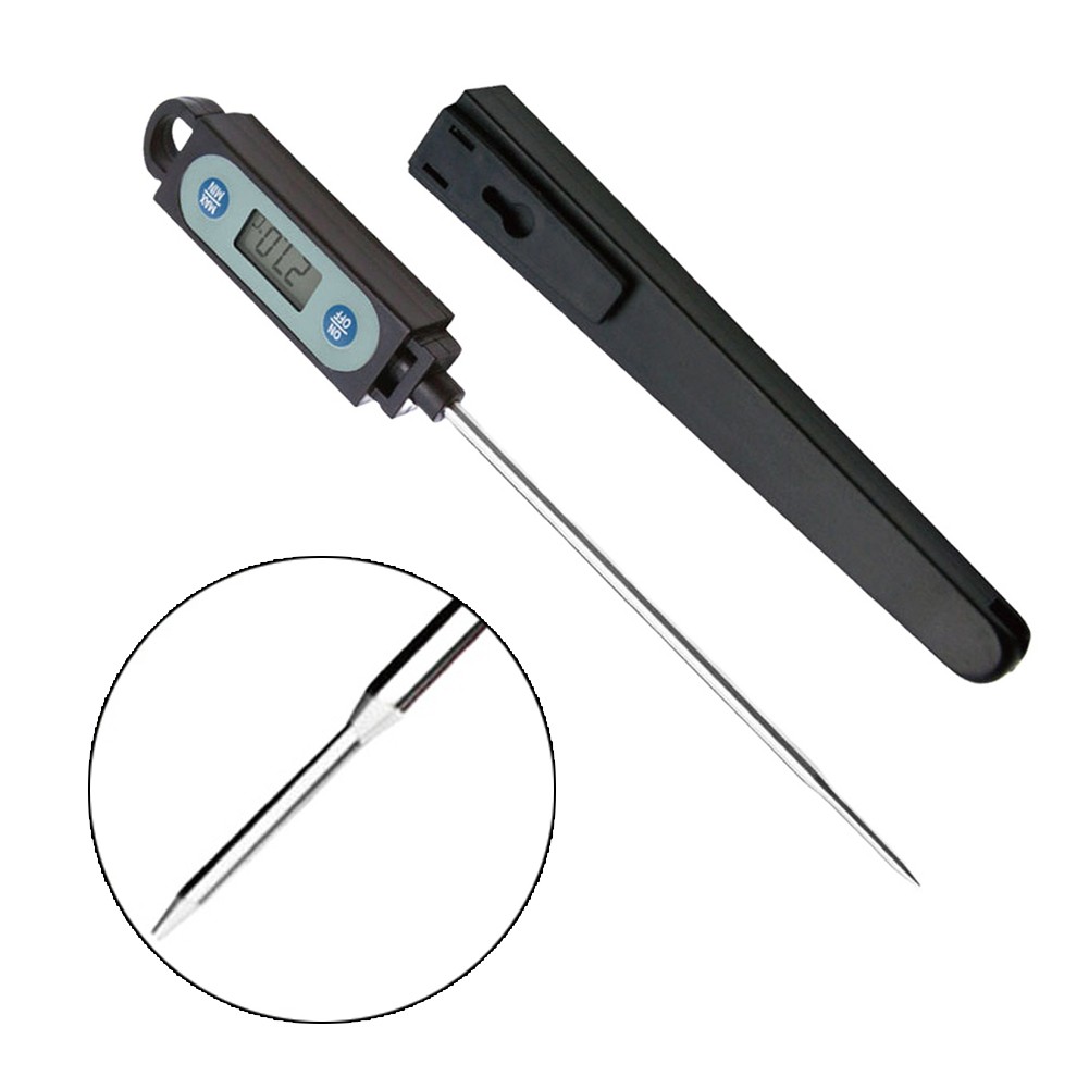 For Kitchen Probe Thermometer for Baking Grilling Brewing with Quick Read