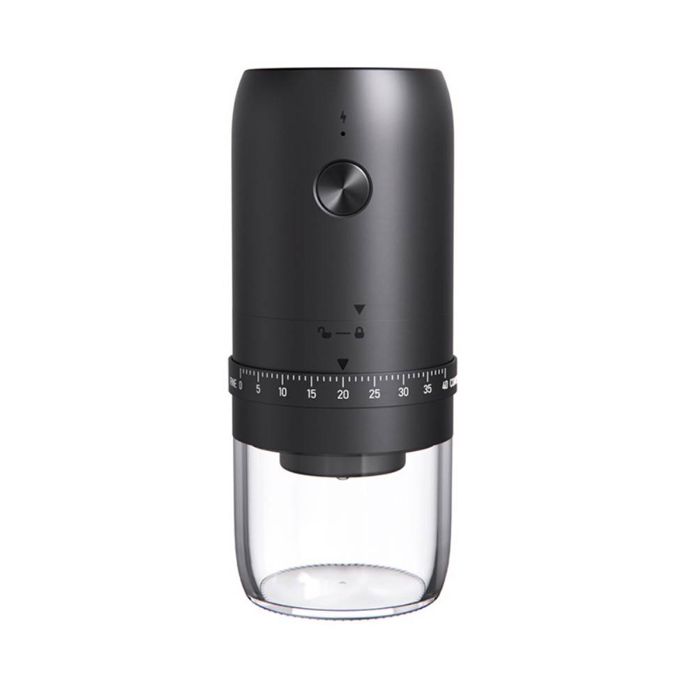 Compact Electric Burr Coffee Grinder with Built In Scale and 40 Grind Settings