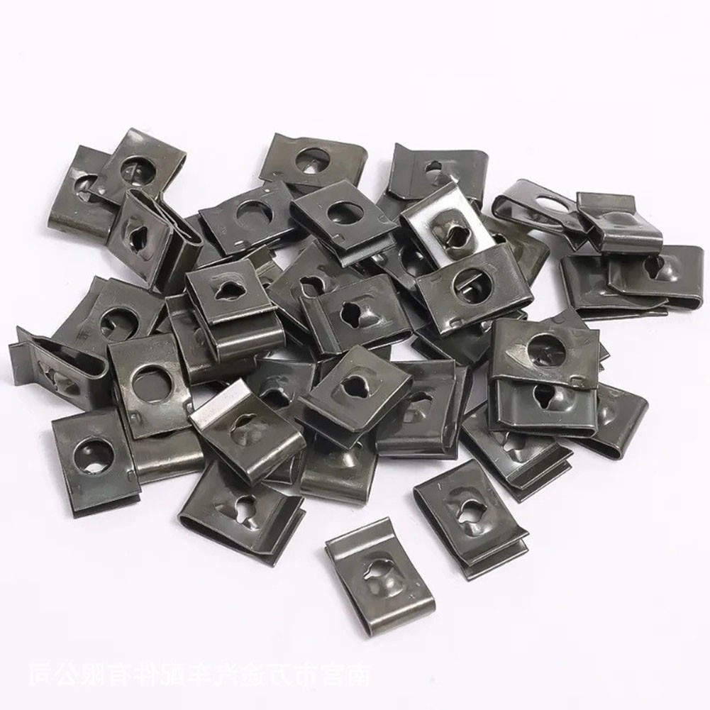 U-Type Clip-On Nut Tapping Screw Fit Strong Holding Power For Tapping Screws