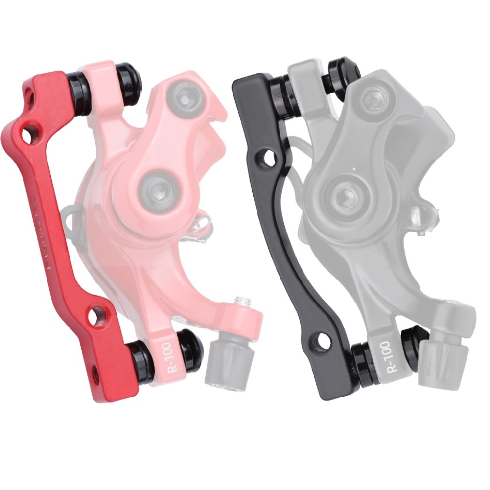 Bicycle Disc Brake Adapter Compatible with 160 180 mm Cable Hydraulic Brakes