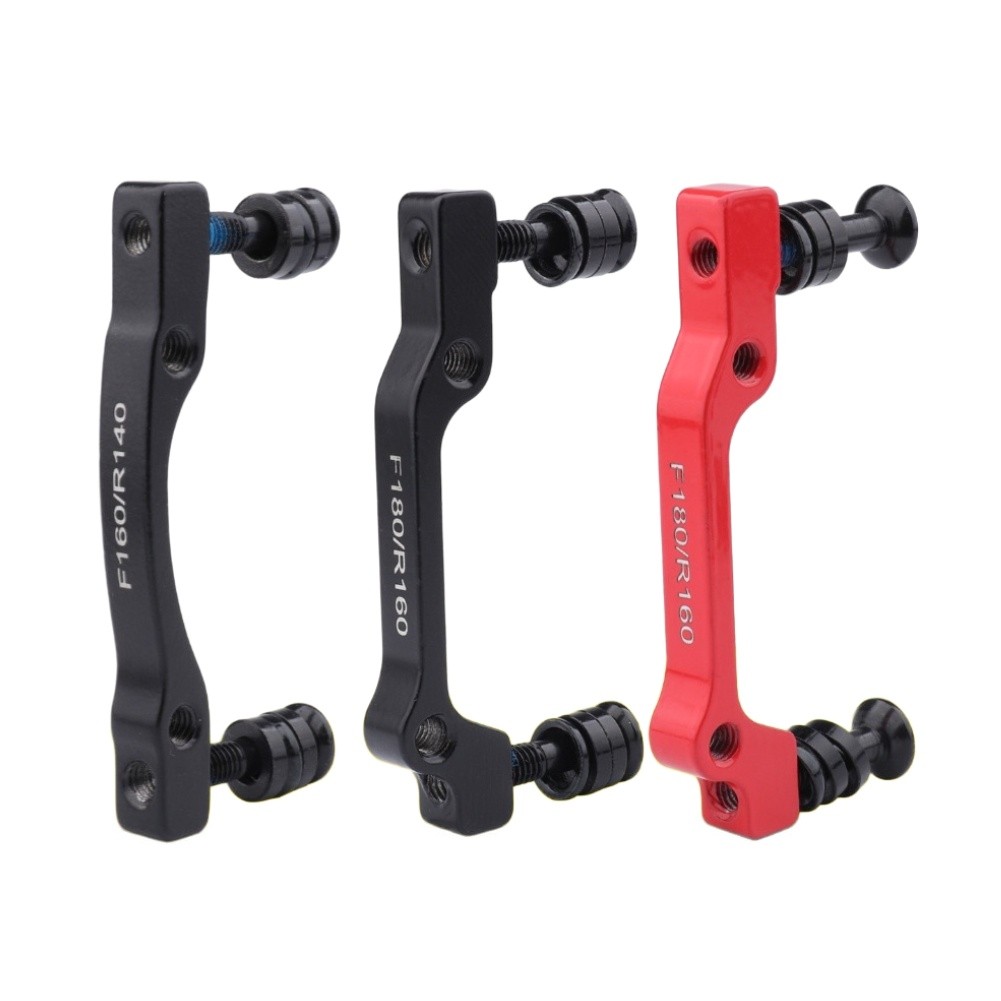 Bicycle Disc Brake Adapter Compatible with 160 180 mm Cable Hydraulic Brakes