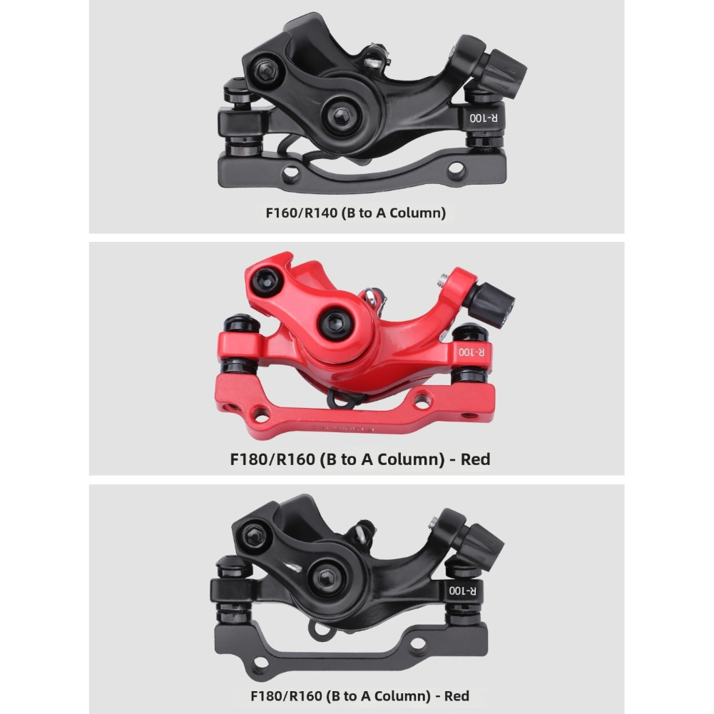 Bicycle Disc Brake Adapter Compatible with 160 180 mm Cable Hydraulic Brakes