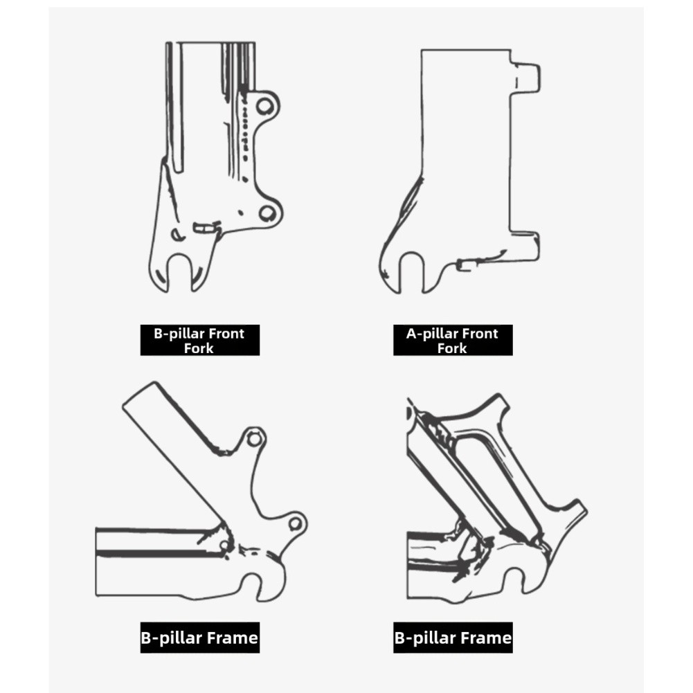 Bicycle Disc Brake Adapter Compatible with 160 180 mm Cable Hydraulic Brakes