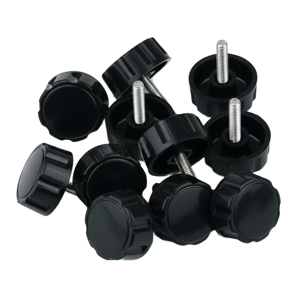 Fishing Reel Handle Cover and Gaskets Kit 10pcs for Fixed Nut Screw Replacement