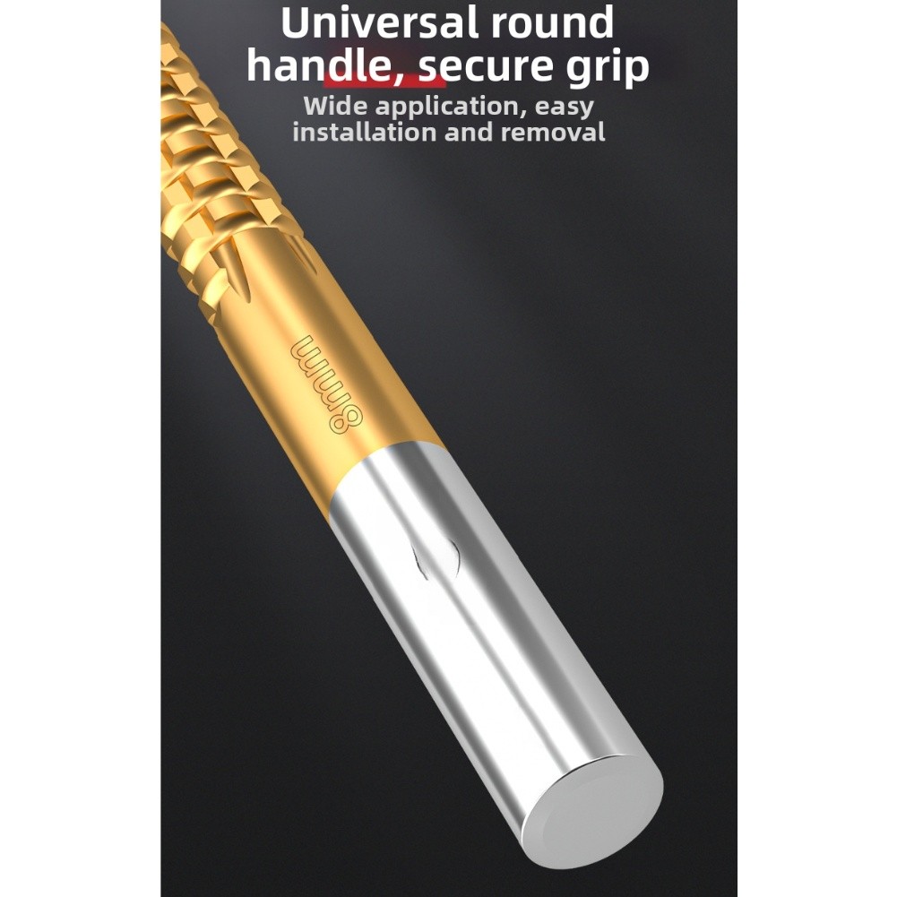 3in1 Drill Bit with Precision Cutting Drilling and Grooving for Woodwork