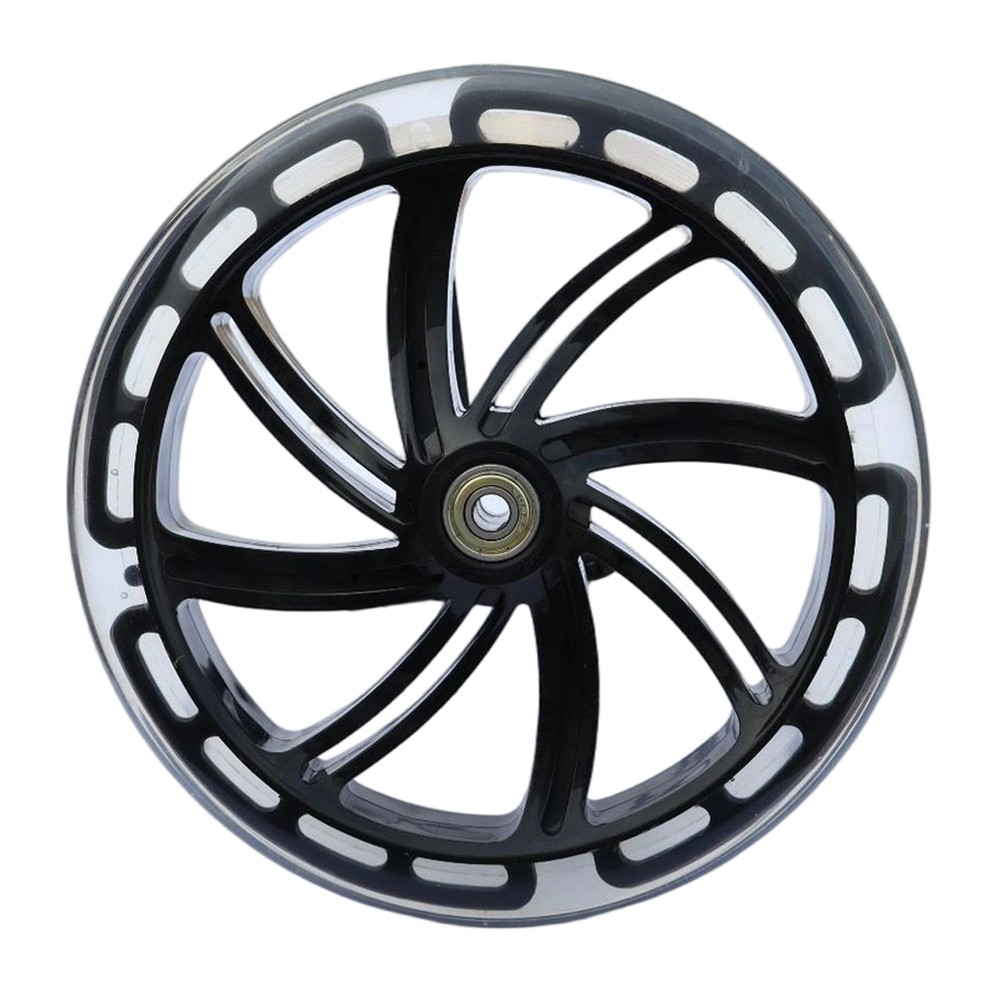 200x40mm LightUp Scooter Wheels Flashing Replacement Wheels for Scooters