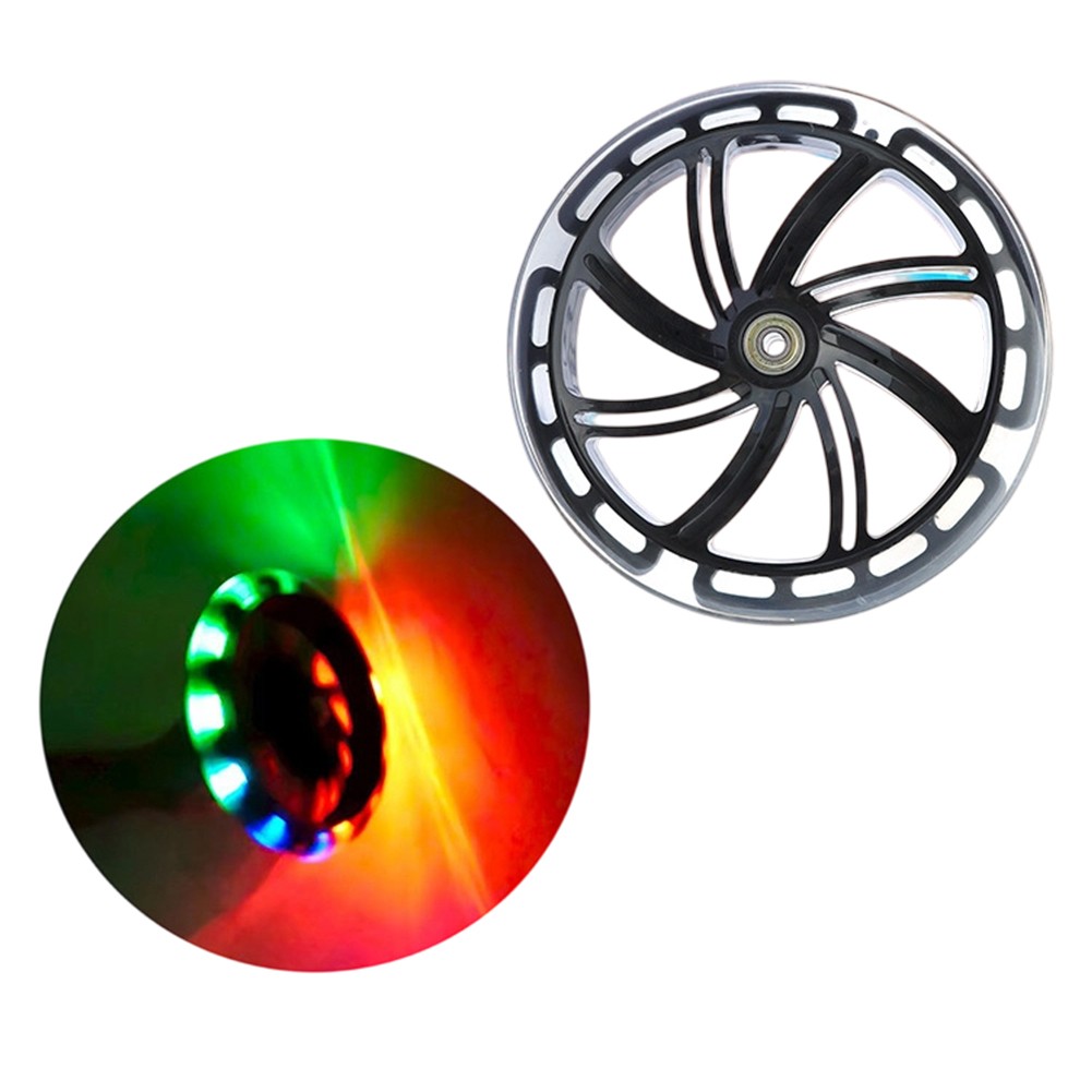 200x40mm LightUp Scooter Wheels Flashing Replacement Wheels for Scooters