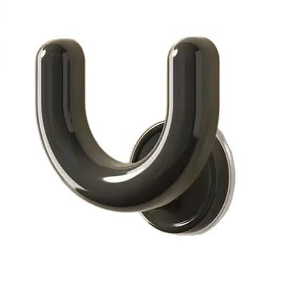 11 by 11 cm U Shape Suction Cup Slipper Rack Compact Bathroom Organizer