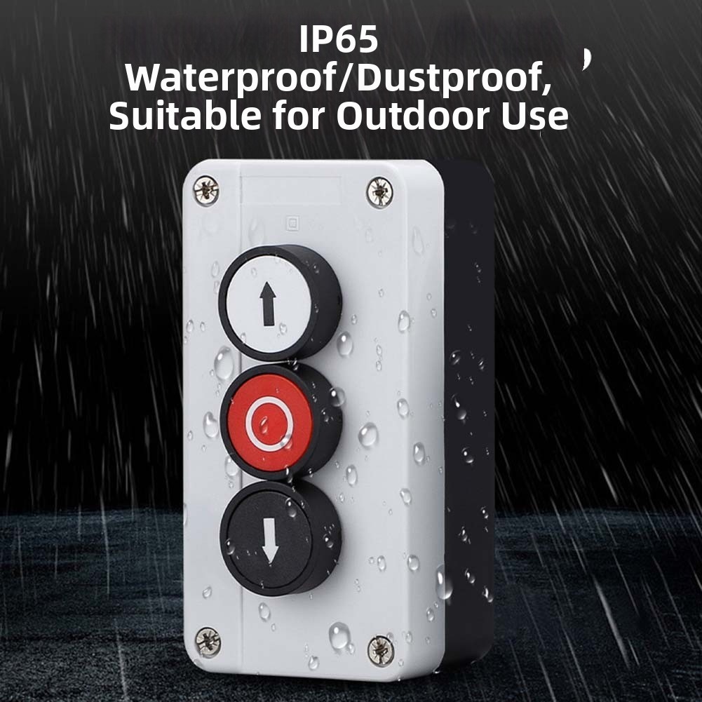 IP65 Push Button Switch Control Box for Power Start and Stop 22mm Size