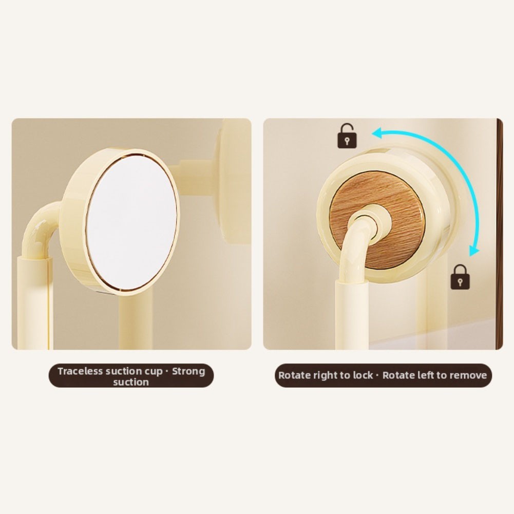 One-second Installation Suction Cup Handle Double Suction Cups Easy Installation
