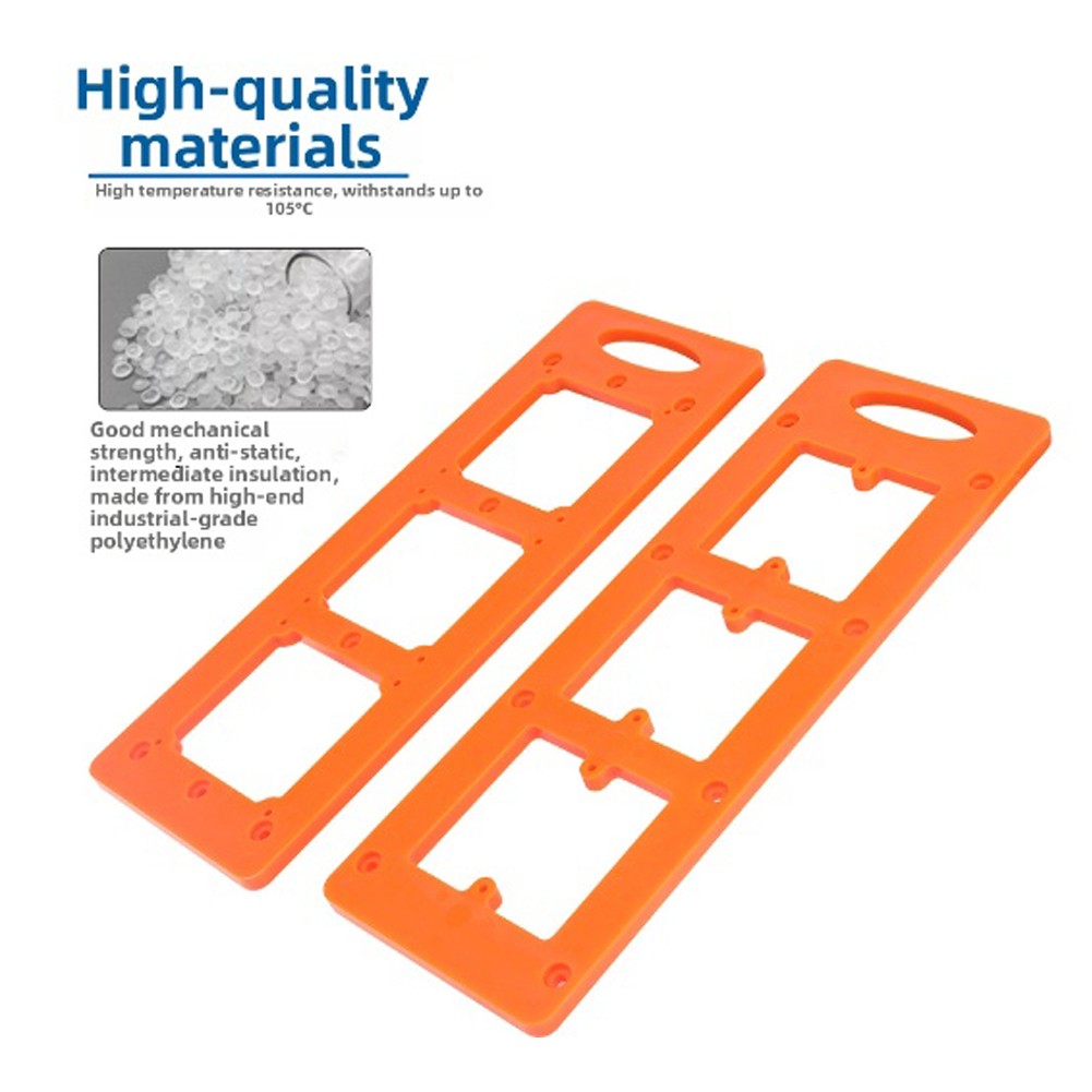 Wood Board Grooving Template Designed for Construction and DIY Applications