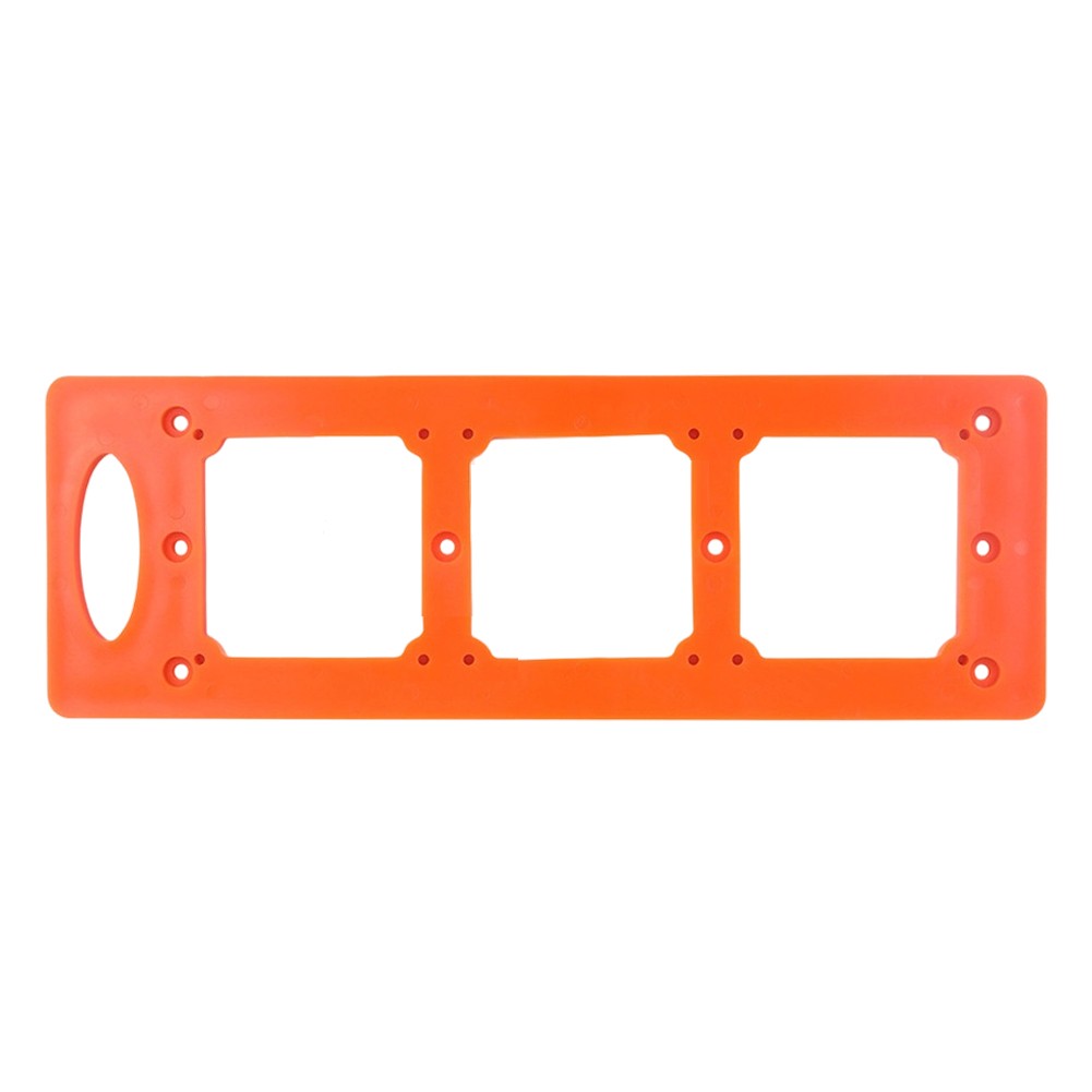 Wood Board Grooving Template Designed for Construction and DIY Applications