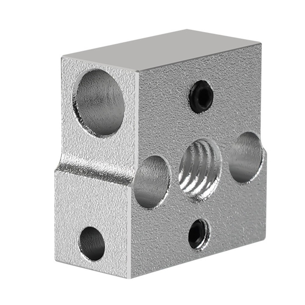 CR-6 SE Heater Block Extruder Replacement Aluminum-based Copper Plating