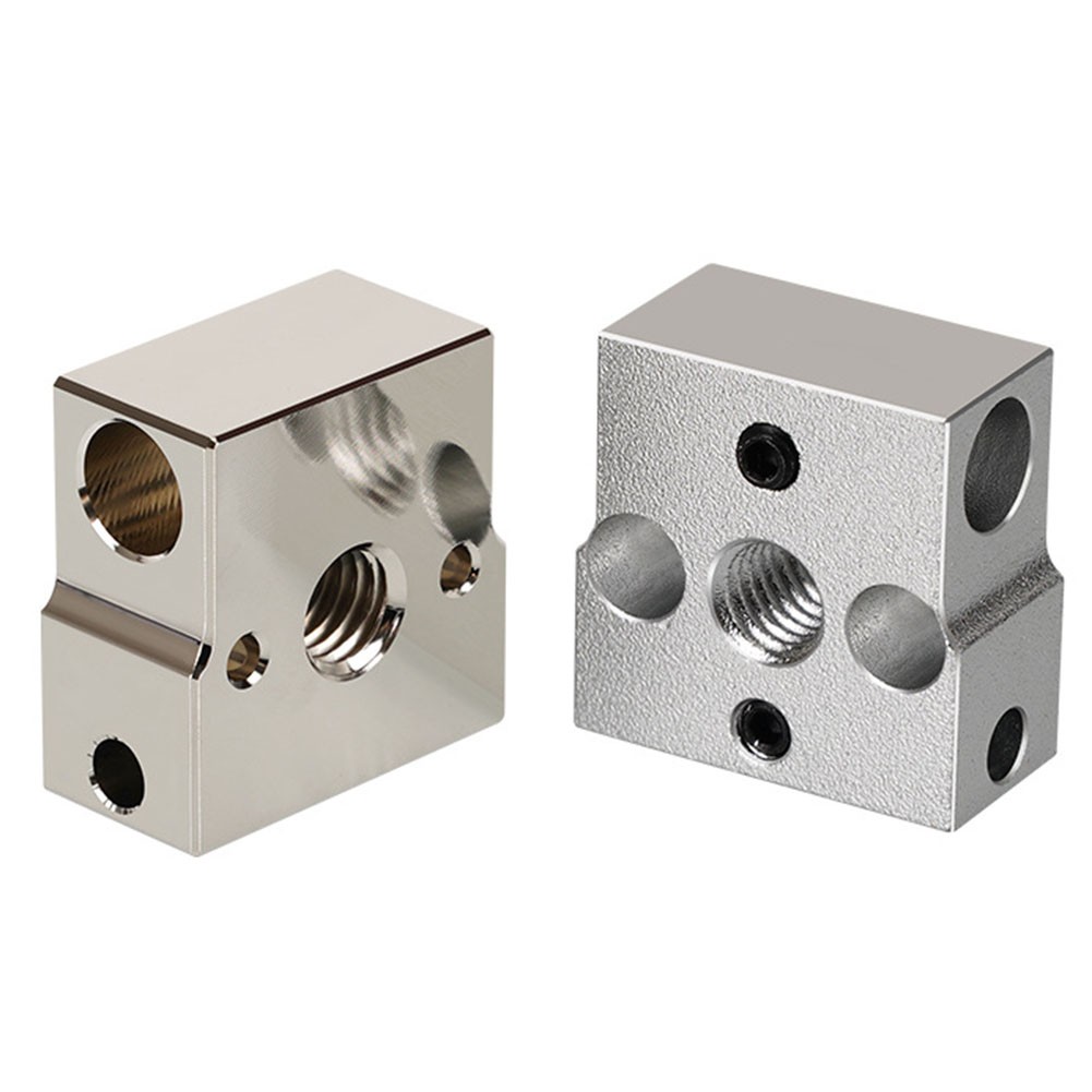 CR-6 SE Heater Block Extruder Replacement Aluminum-based Copper Plating