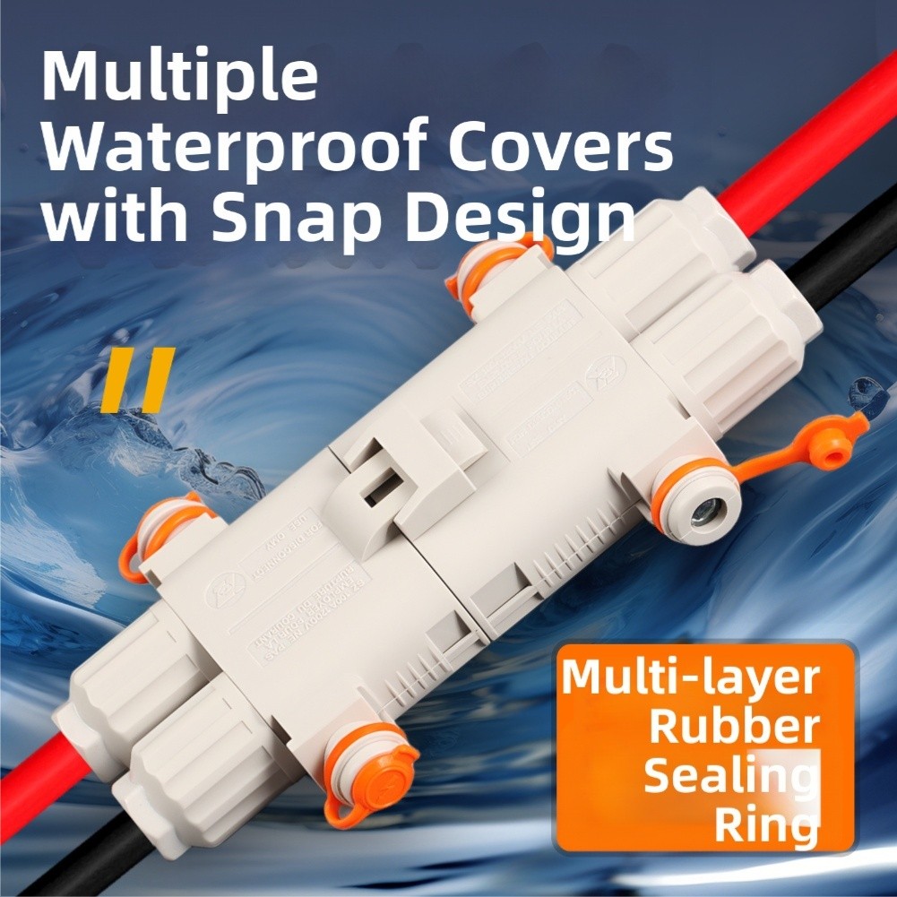 100A Rated Current Waterproof Connector for Car Air Conditioning Systems