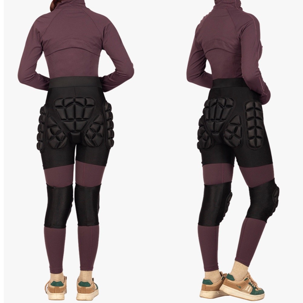 EVA Padding Shorts Ski Hip Protector Skiing Hip Thigh Tailbone Protection