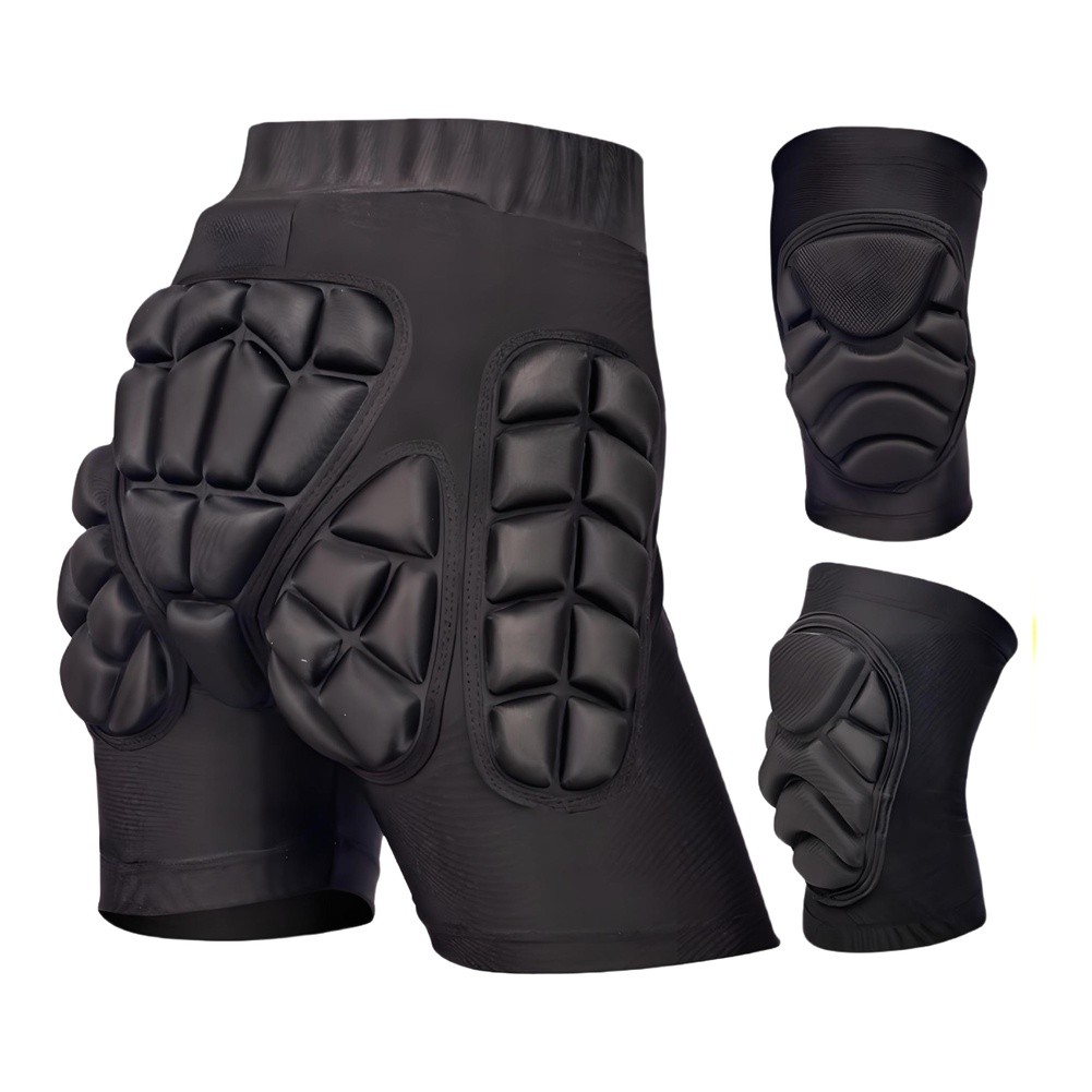 EVA Padding Shorts Ski Hip Protector Skiing Hip Thigh Tailbone Protection