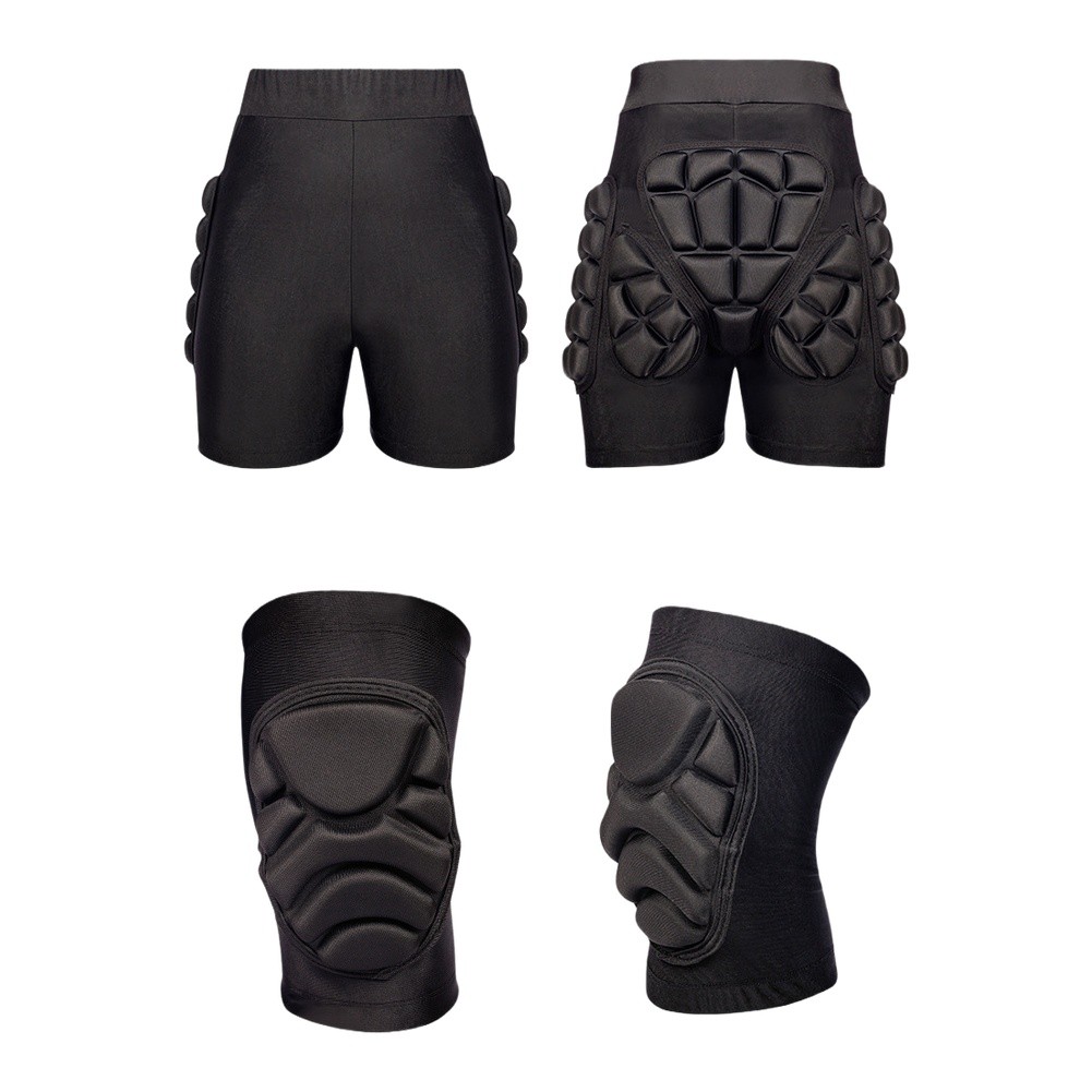 EVA Padding Shorts Ski Hip Protector Skiing Hip Thigh Tailbone Protection