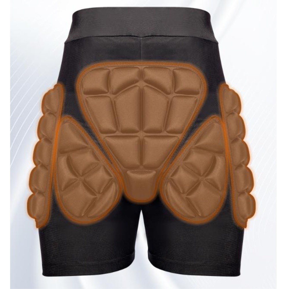 EVA Padding Shorts Ski Hip Protector Skiing Hip Thigh Tailbone Protection