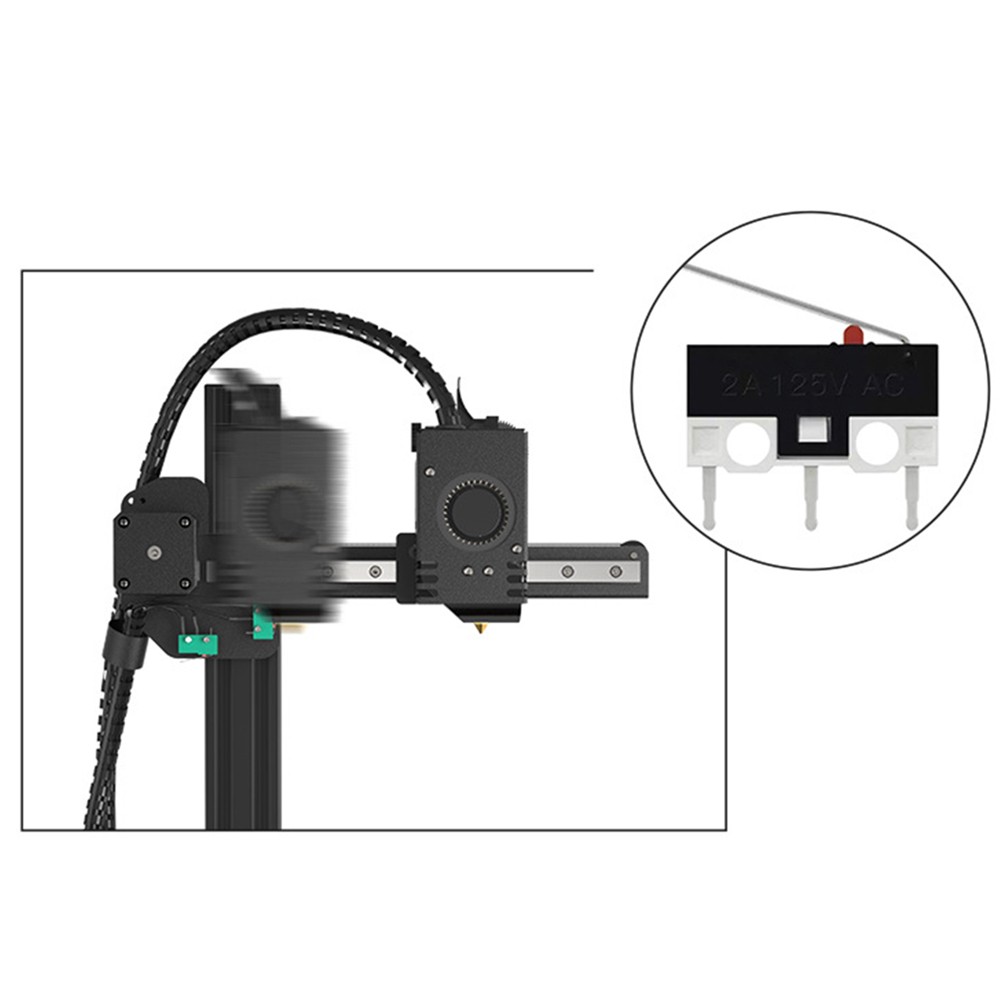 Limit Switch Mechanical Lever Endstop Installation Pre-connected Cable