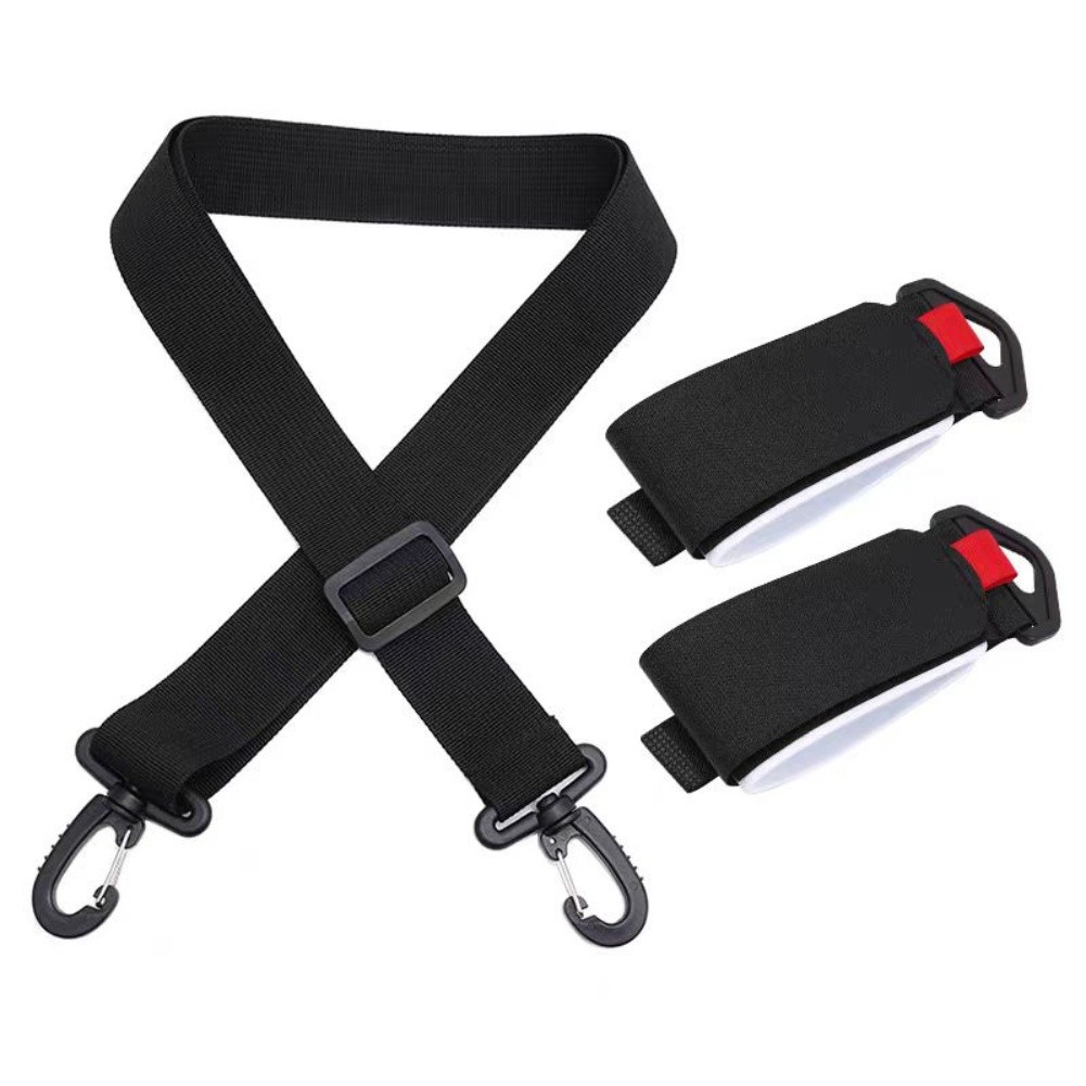 Portable Adjustable Ski Carrier Strap Nylon Material 65 to 115cm for Snowboard