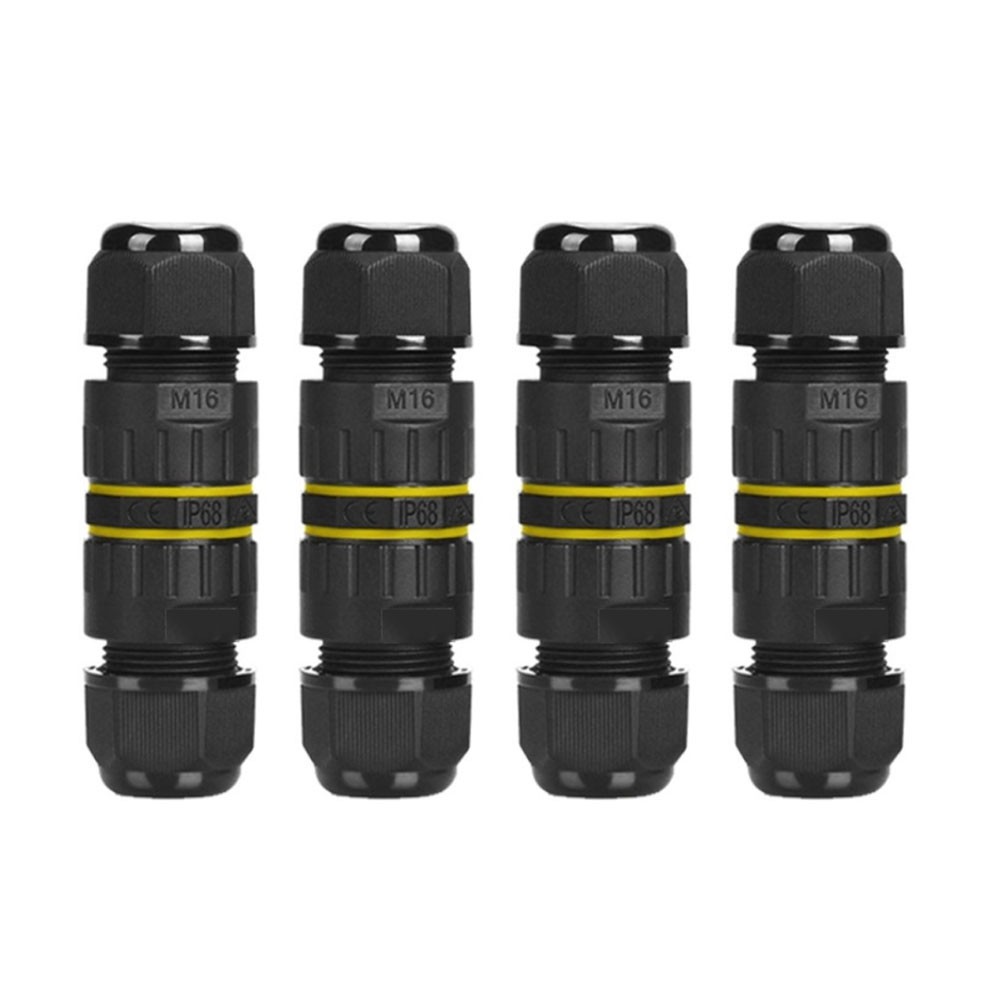3 Pin IP68 Outdoor Waterproof Connector for Lighting and Electrical Lines