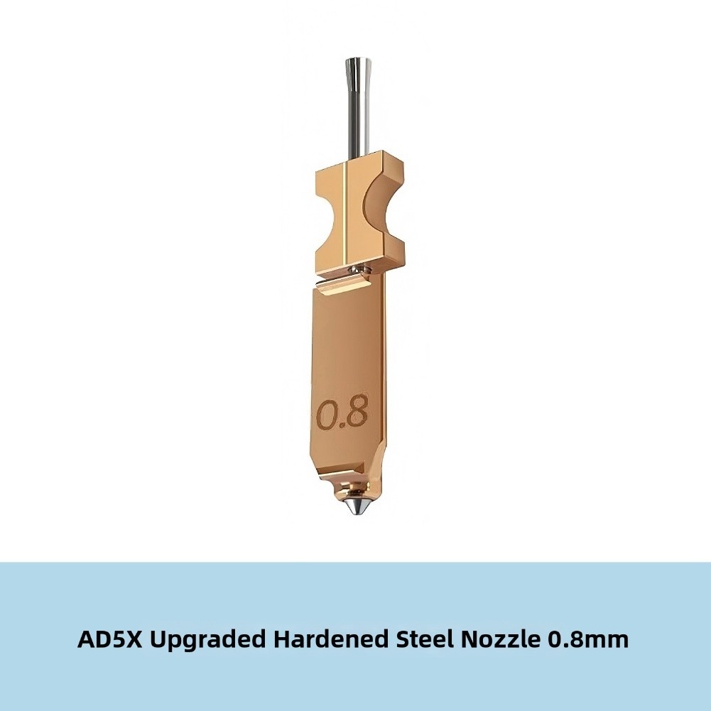 For Flashforge AD5X Hardened Steel Nozzle Quick Release High Temp Part