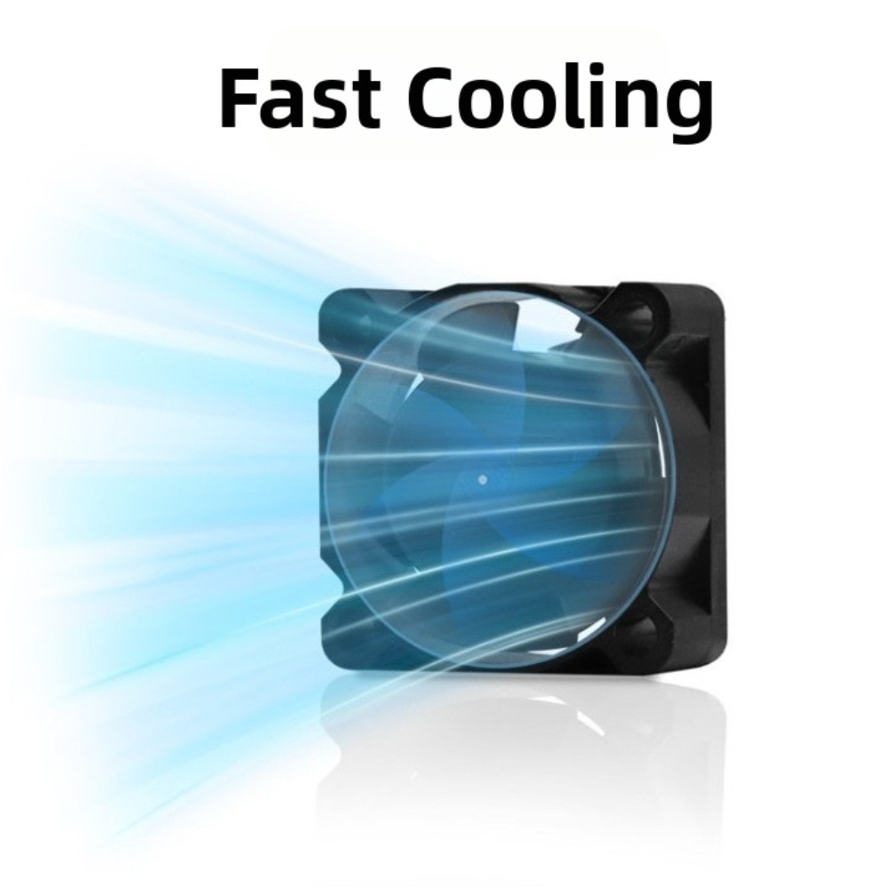 2510 axial flow fan for hot end double ball bearing fit P1S/X1C series printers