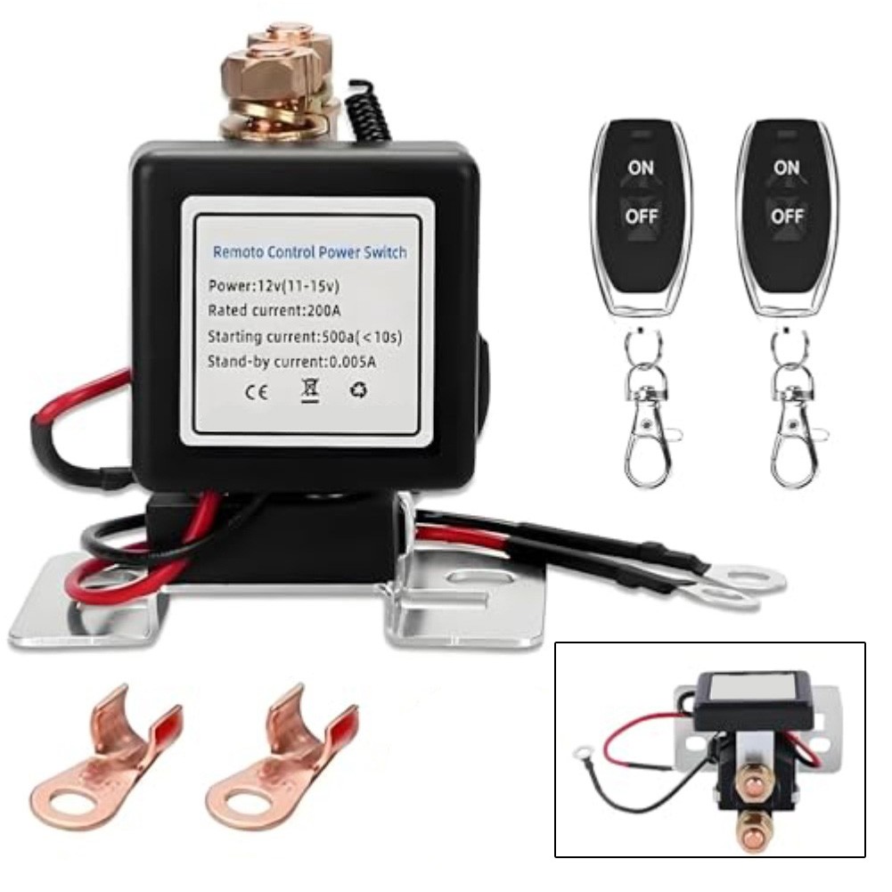 Car Starter for relay Remote Engine Disable Compact 3.5×2.5×1.2 In for supports