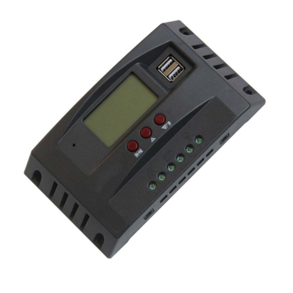 USB 5V Output Solar Controller Real-time Monitoring Battery Voltage Display