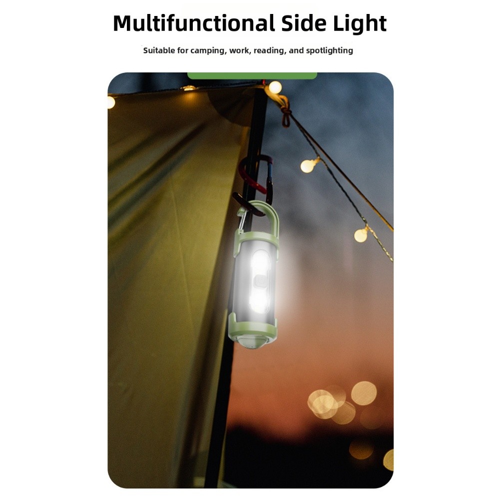 Lightweight Keychain Flashlight with Bright LED for Portable Illumination